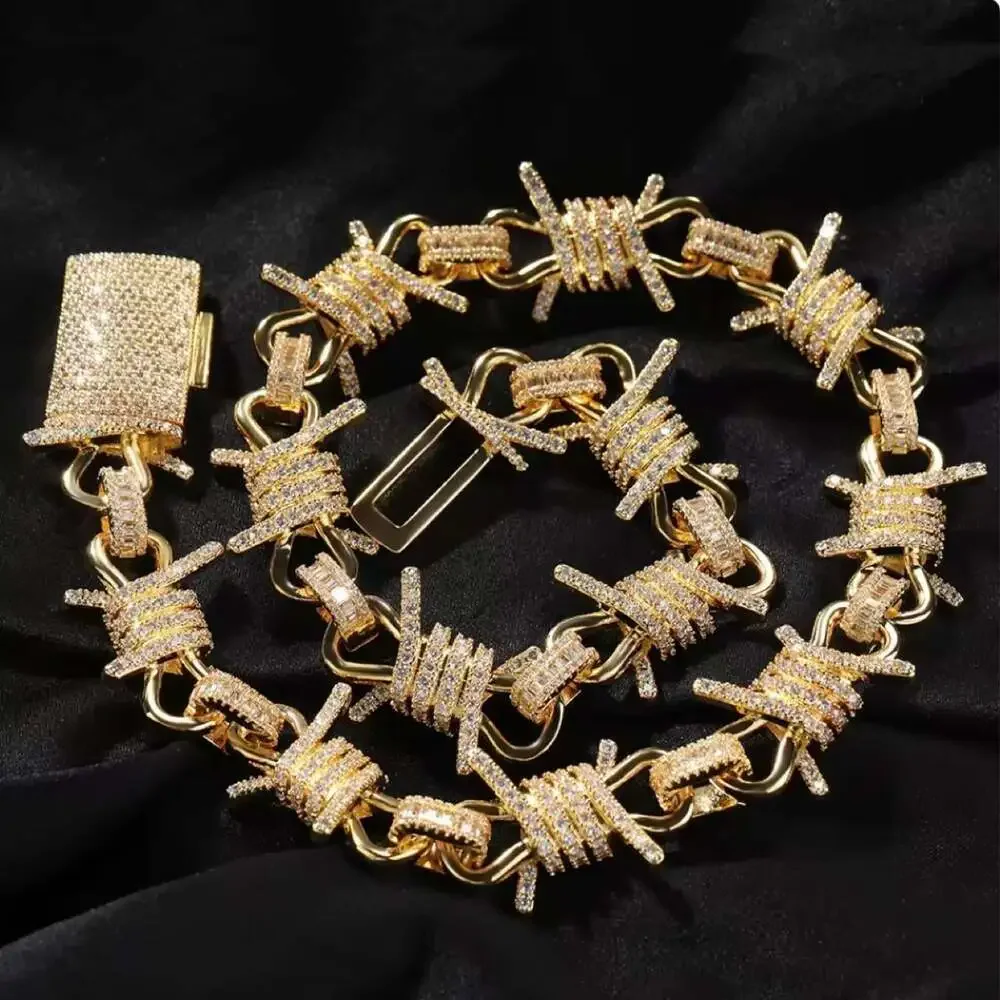 20 Mm Gold Barbed Wire Chain 2 C 71